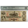 Image 1 : 1863 $1 STATE OF FLORIDA NOTE VF