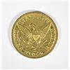 Image 2 : 1847-C $5 GOLD LIBERTY XF-AU VERY RARE!