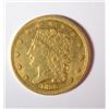 1836 $5 GOLD CLASSIC AU, NICE COIN