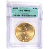 Image 1 : 1927 $20 ST GAUDENS GOLD ICG MS65 GEM