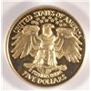 Image 3 : 1999-W WASHINGTON $5 GOLD PCGS PR69 DCAM
