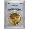 1925 $20 GOLD ST. GAUDENS PCGS AU-58