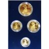 Image 1 : 1997 4 PCS AGE PROOF SET, ORIGINAL BOX/COA, 1.85 OZ GEM PROOF