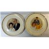 Image 1 : Vintage Collector Plates, President Kennedy and President Johnson, each 9" diam.
