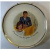 Image 4 : Vintage Collector Plates, President Kennedy and President Johnson, each 9" diam.