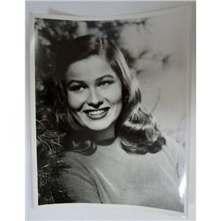 Vintage Starlet Photo, Dec. 1951, Nancy Olson, Paramount star 8"x10"
