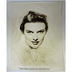 Vintage Starlet Photo, Dec. 1951,Marion Marshall,, Paramount star 8"x10"