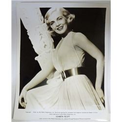 Vintage Starlet Photo, Dec. 1951 Lizabeth Scott, Paramount star 8"x10"