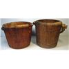 Image 2 : Two Vintage Buckets in Average vintage condition.