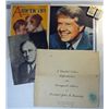 Image 1 : Misc. Lot of Paper Goods 1978 Calendar with Jimmy Carter, 1928 American Magazine