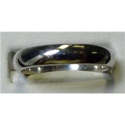 Estate Men's Platinum Band, Size 8.5, 4mm wide. 5.64 dwt.