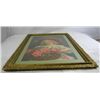 Image 2 : Beautiful Antique Print, Matted in Ornate gold Frame. Frame in Excellent cond.