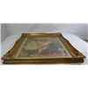 Image 2 : Very Nice Antique Print, matted and framed in Ornate Gold Frame. Collie Dog