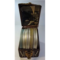 VINTAGE SIMONSEN METAL PRODUCTS CO. TACKLE-TOOL-BOND-FILM BOX. FAIR CONDITION