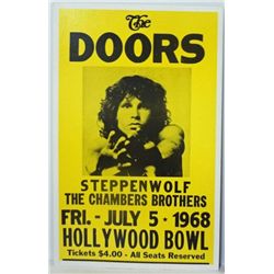 THE DOORS 1968 CONCERT POSTER 