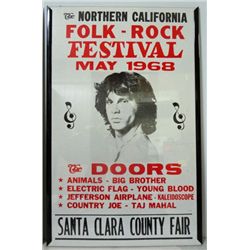 THE DOORS 1968 CONCERT POSTER 