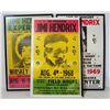 Image 1 : REPRODUCTION 1968 JIMI HENDRIX CONCERT POSTER NORMAN, OK, JIMI HENDRIX OMAHA