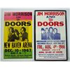 Image 1 : THE DOORS JIM MORRISON NEW HAVEN 1967 CONCERT POSTER, 1966 NEW YORK CITY CONCERT