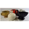 Image 1 : 5 Vintage Ceramic Planters. Great Retro Look!