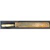 Image 2 : Antique Tool, Knife Sharpener? Handle screws in and holds a strap of leather