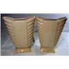 Image 2 : 6 Piece Ivory Vase and Candlestick Set