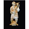 Image 1 : Signed Hand Carved Ivory Netsuke Figure