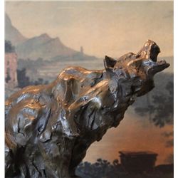 Grizzly Bear Bronze Sculpture