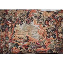 FRENCH TAPESTRY, 55 1/2 X 77 Huge