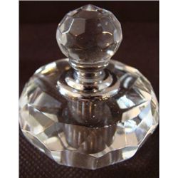 Vintage Crystal Perfume Bottle