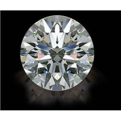 Pair 12 Ctw. Round Bianco Diamonds