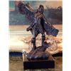Image 3 : Native American Winged Warrior Bronze Sculpture