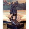 Image 4 : Native American Winged Warrior Bronze Sculpture