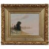 Image 1 : Minnie B. Harrington, Fishers Bay Oil on Board