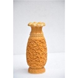 Haldu Wood Flower Vase size 10in.x4.5in.
