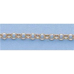 Pure Gold 16" 14k Gold-Yellow 2.3mm Hallow Rolo Chain