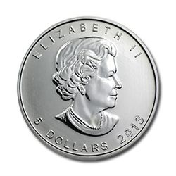 Canadian Silver Maple Leaf 2013