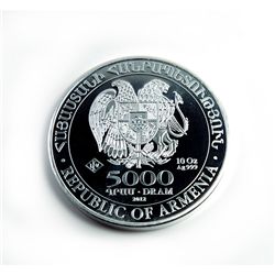 Armenia 10 oz Silver Noahs Ark 2012