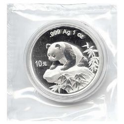 Chinese Silver Panda 1 oz 1999