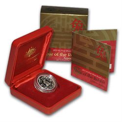 Royal Australian Mint 2011 Year of the Rabbit Silver Pr