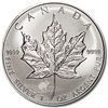 Image 1 : 1991 1 oz Silver Canadian Maple Leaf Lunar Rabbit Privy