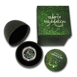 2012 1/2 oz Silver Niue $2 Pearl Dragon in Dragon Egg C