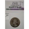 Image 1 : 1932-D Washington Quarter NGC AG, Minor Cleaning