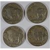 Image 2 : 4-1931 S BUFFALO NICKELS "GRADING SET" (VG,FINE,VF,XF)