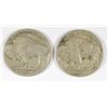 Image 2 : 1916-S VF & 1918-D VG BUFFALO NICKELS