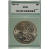 Image 1 : 1884-O MORGAN SILVER DOLLAR, NTC MS-64