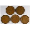 Image 2 : 5-1909 VDB LINCOLN CENTS "GRADING SET" (VG,FINE, VF, XF,AU)