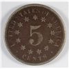 Image 2 : 1869 SHIELD NICKEL FINE