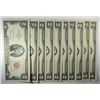 Image 1 : 10 1963 $2 NOTES HIGH GRADE
