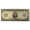 Image 1 : 1914 $5 FEDERAL RESERVE NOTE VG