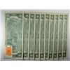 Image 2 : 10 CONSECUTIVE $2 1976 BICENTENNIAL STAMPED NOTES